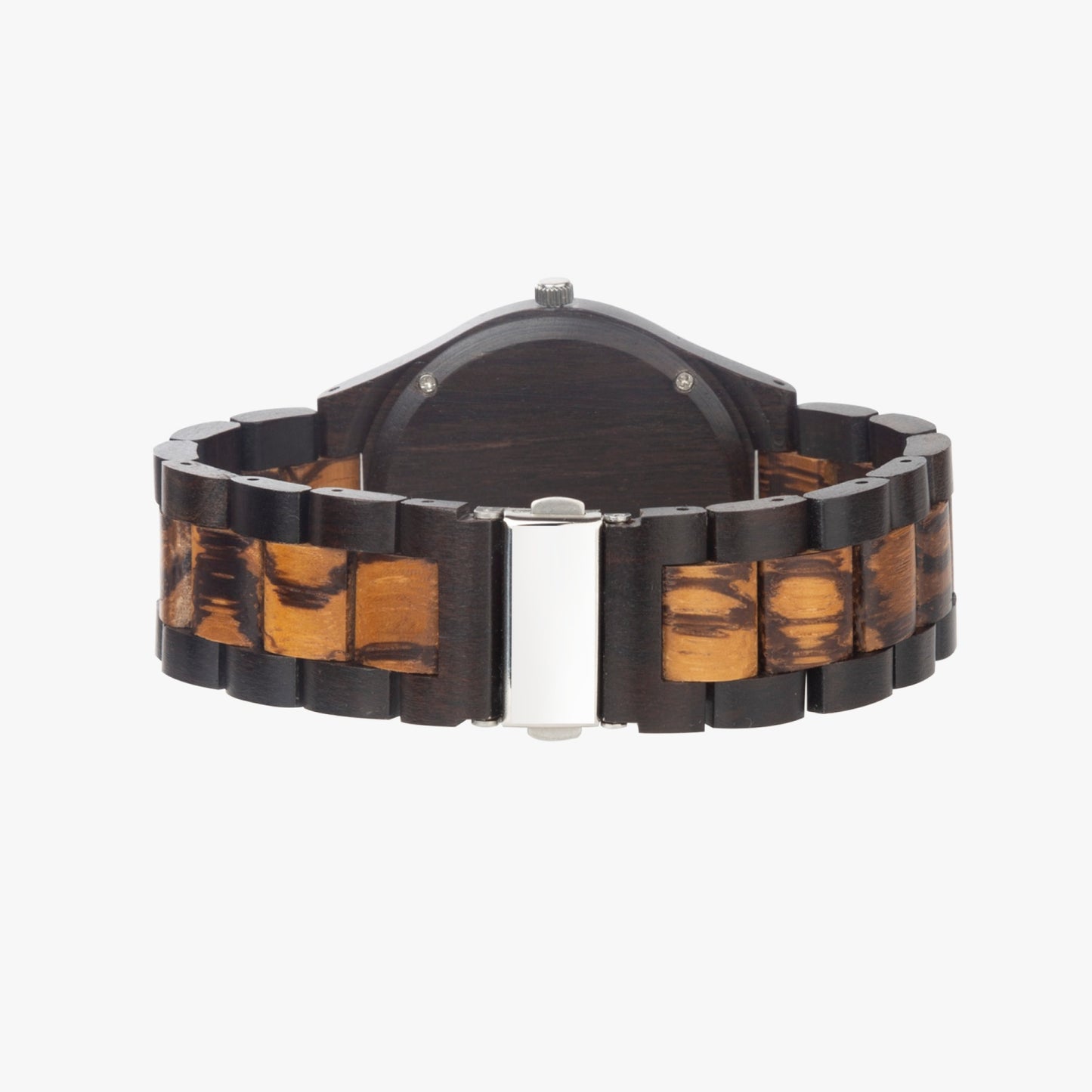 Shrine of Abdul'Baha Indian Ebony Wooden Watch